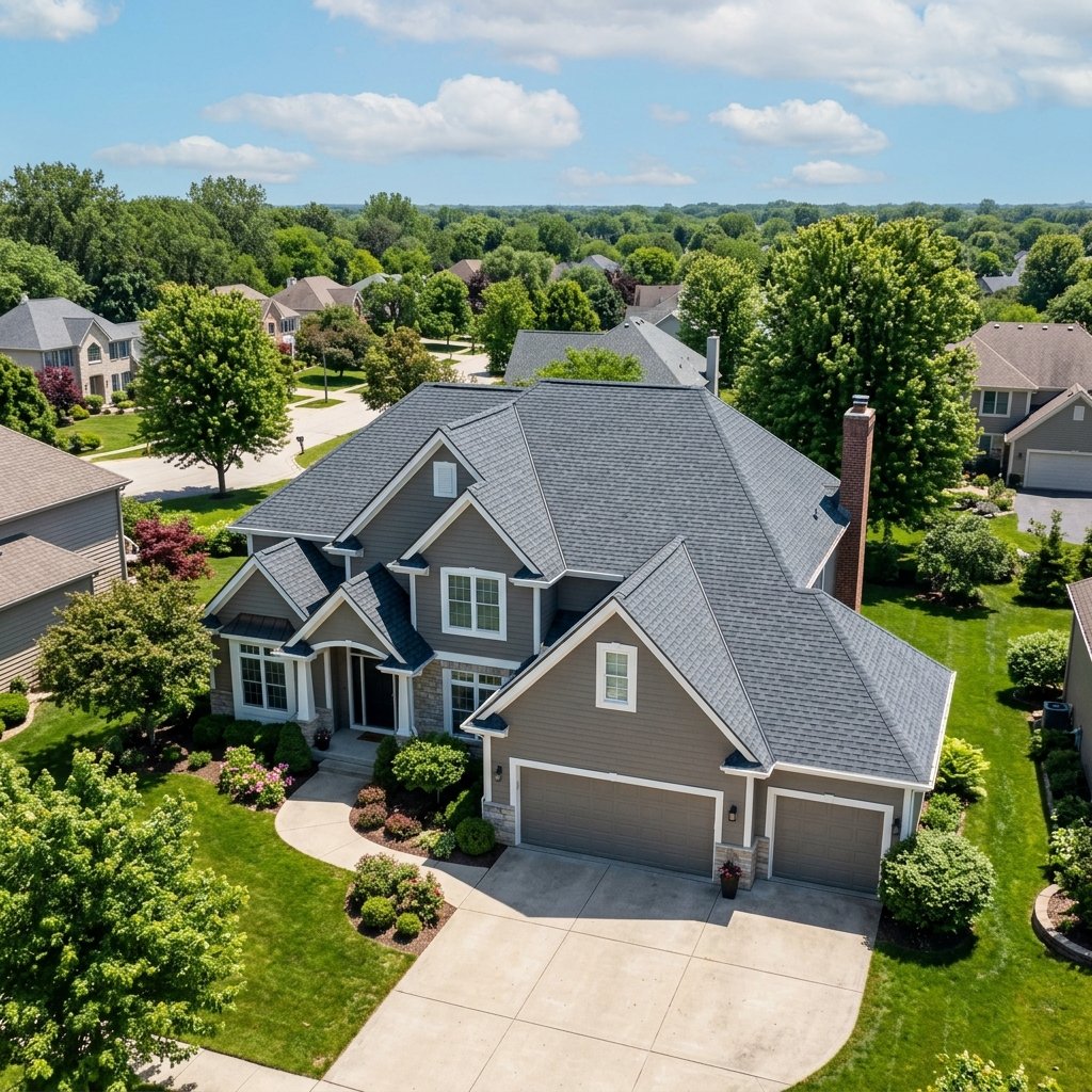 Modern Farmhouse Shingle Roof